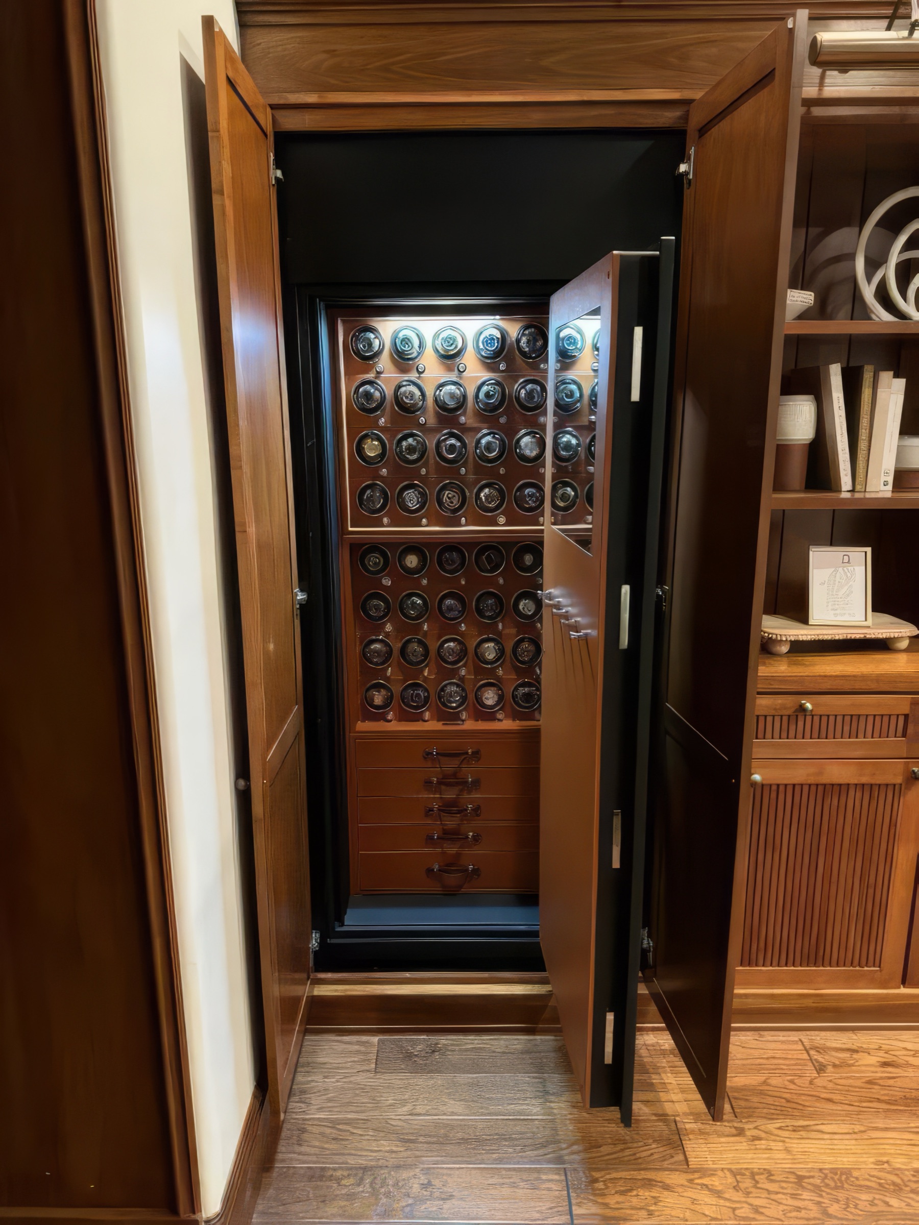 Kronberg Grand Cabinet built-in installation — Private Penthouse, Switzerland 2024