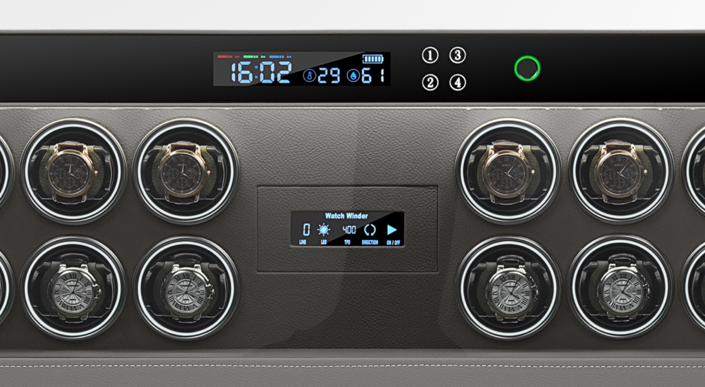 Watch Winder 12 — Smart display